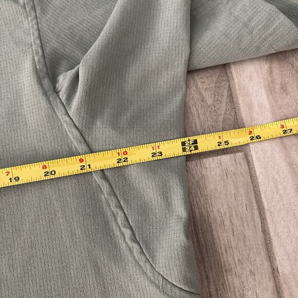 Lululemon Men’s Airing Easy Short Sleeve Button Up Shirt Green Size XXL - Picture 6 of 9